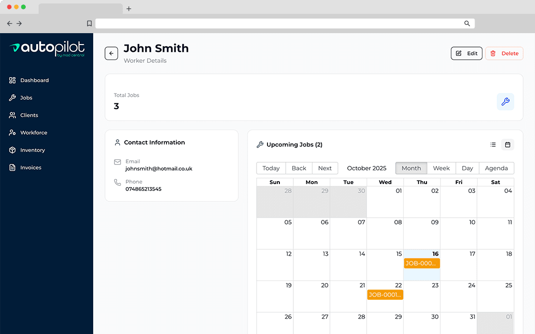 Manage your workforce