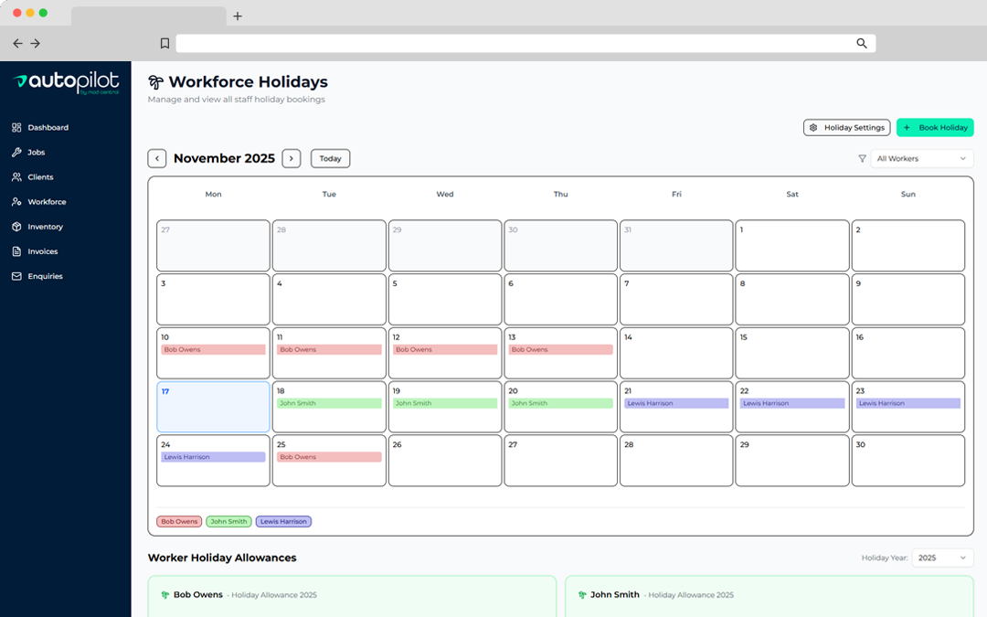 Annual Leave Management